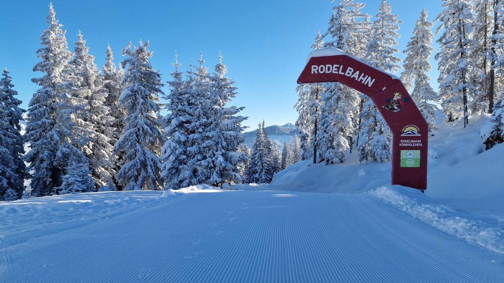 Rodelen bij Radstadt.